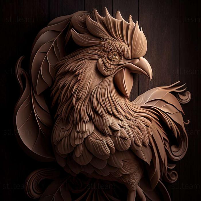 3D model Chicken (STL)